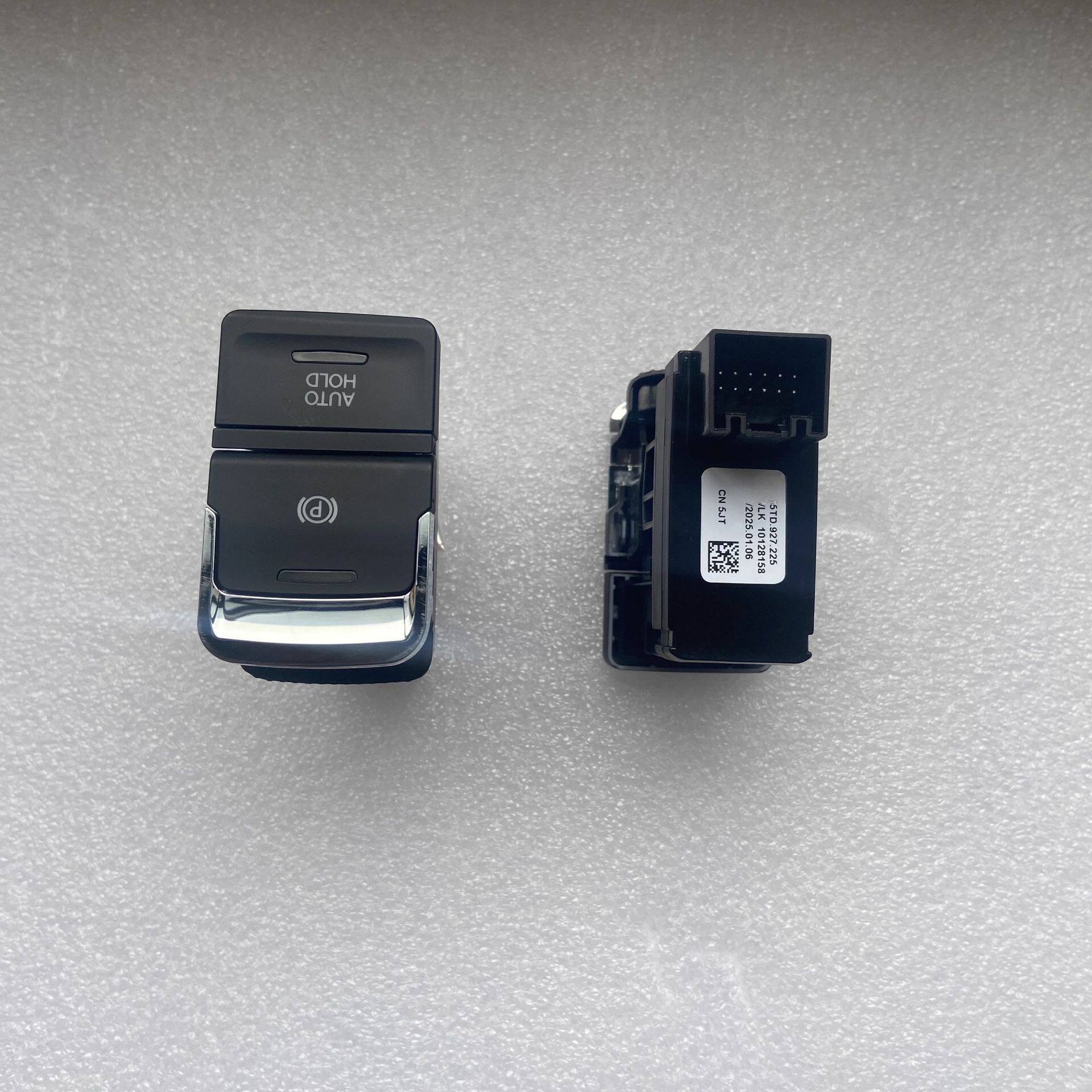 适用途安L电子手刹制动开关自动泊车按钮电子驻车开关5TD927225