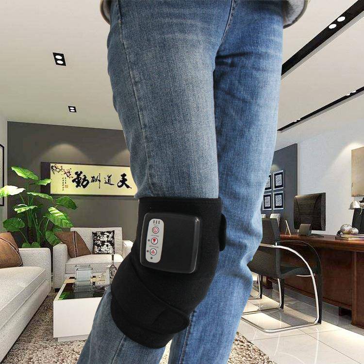 膝盖按摩器热敷震动老寒腿护肩多用充电发热护膝关节老人按摩仪