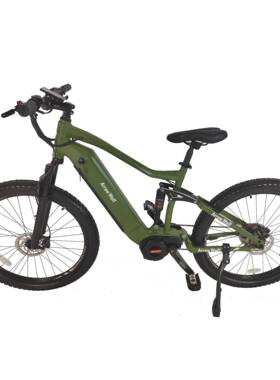 八方1000W中置电动自行车中置M620软尾电动助力自行车中置助力车