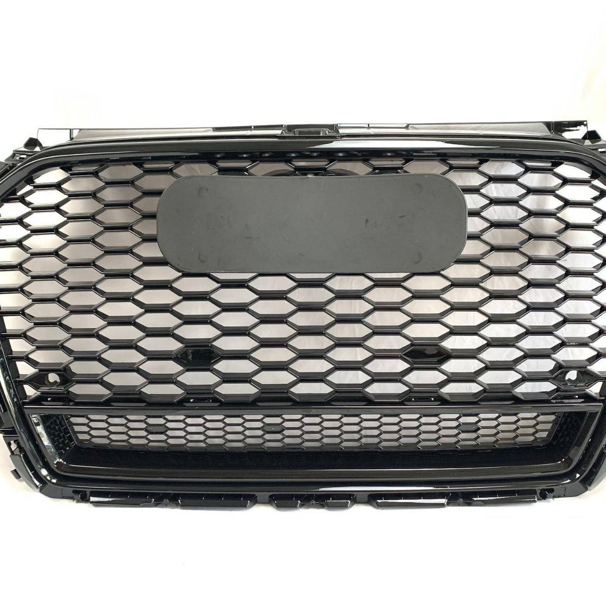 16款奥A1改装RS1中网S1RS1蜂窝网格亮条精品件改装中网迪