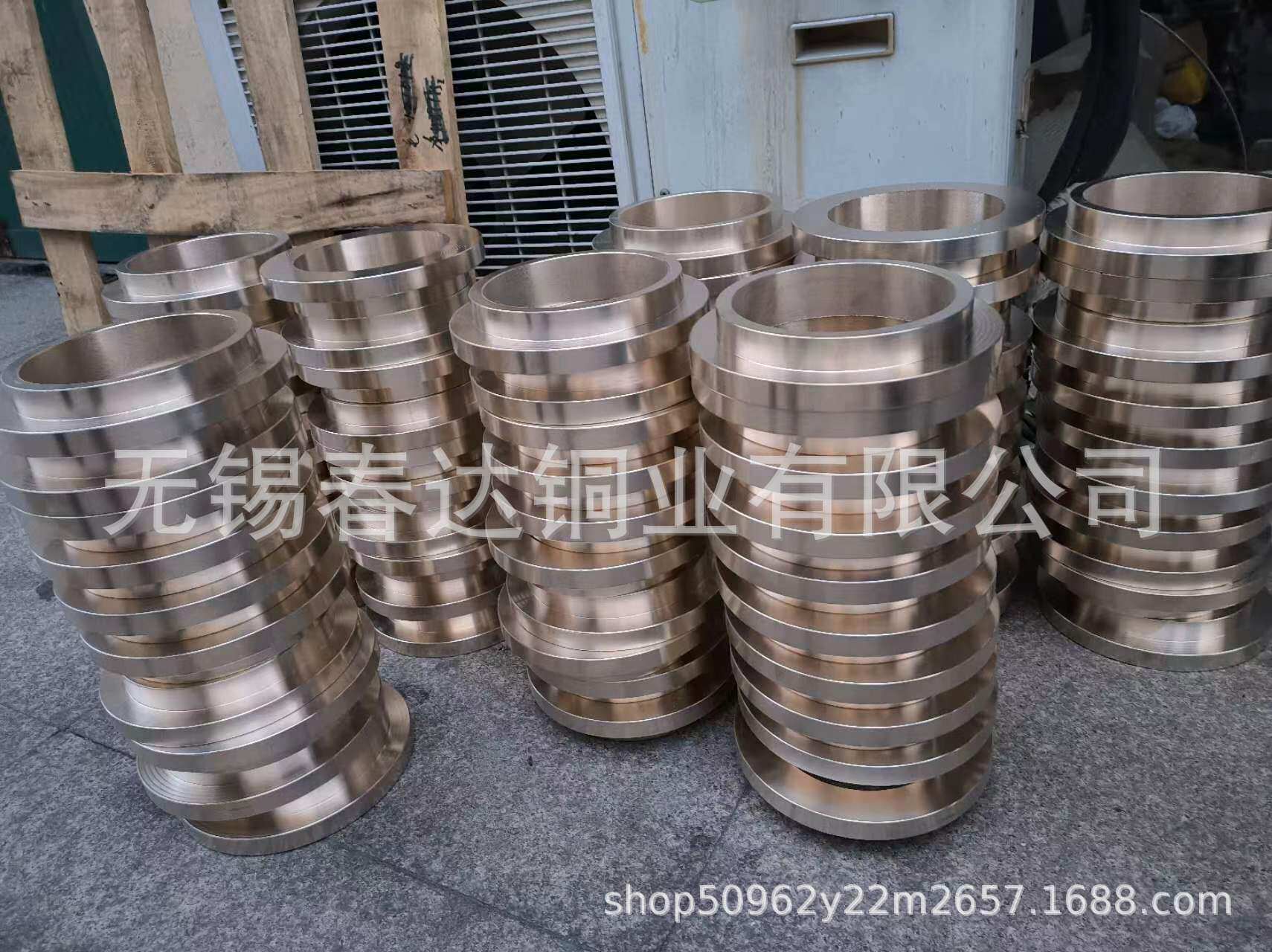 专业生产QSn6-6-3锡青铜套QSn5-5-5锡青铜套耐磨铜套轴瓦套