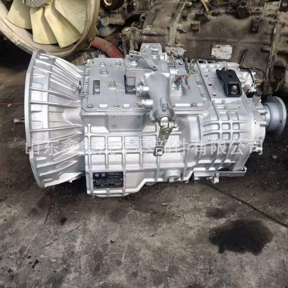 重汽配件法士特8JS125T中八档变速箱总成1707140付箱同步器总成