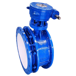 越海阀门长期供应法兰伸缩蝶阀DN300-DN600 铸铁伸缩蝶阀SD343X