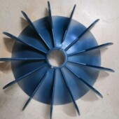 WEG电机风叶W21 4P电机散热风叶 3KW 100L