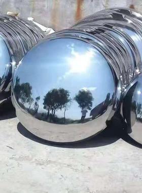 316L304不锈钢封头不锈钢管帽罐底平底封头