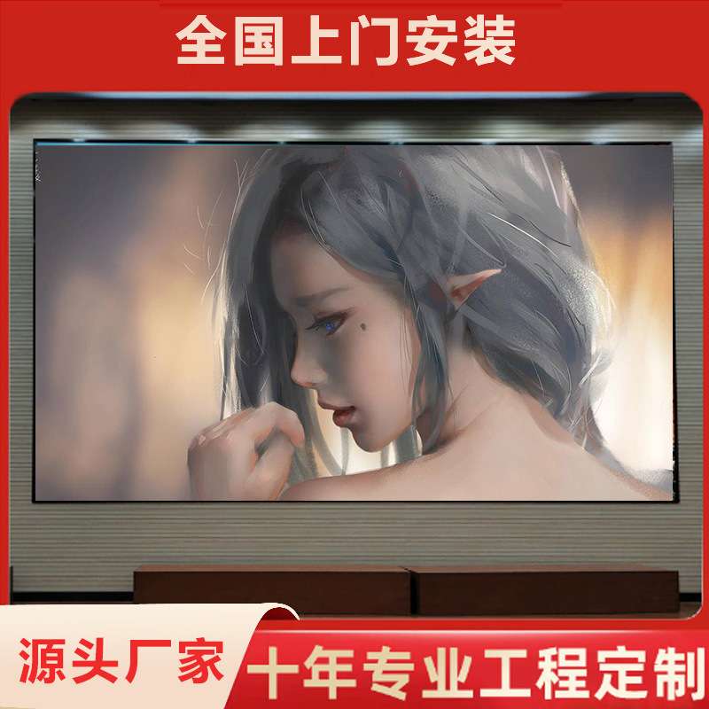 全彩led显示屏室内高清p2p3p4高清广告会议办公小间距屏幕广场屏