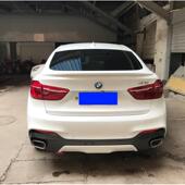 19款 宝马X6F26 F16 适用宝马X6尾翼08 E71改装 压尾定风翼免打孔