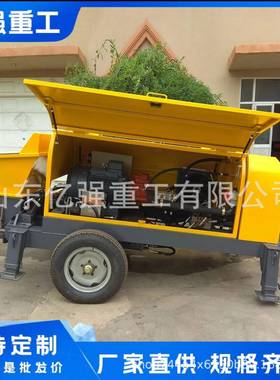 运输泵二次构造柱泵浇筑砂浆上料机小型混泥土地泵混凝土泵