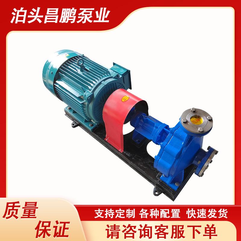 RY80-50-200高温导热油泵大流量高扬程油泵卧式铸钢管道离心泵