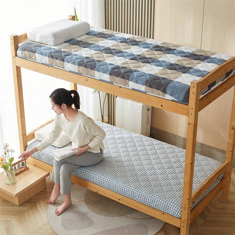 软垫棉花宿舍床垫学生租房单人双人床褥透气折叠榻榻米棉花垫