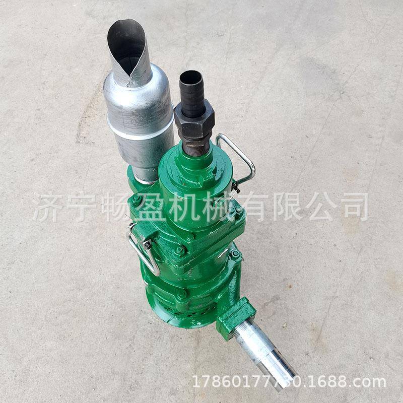 矿山用风动潜水泵矿用涡轮式煤矿巷道风动污水潜水抽水泵