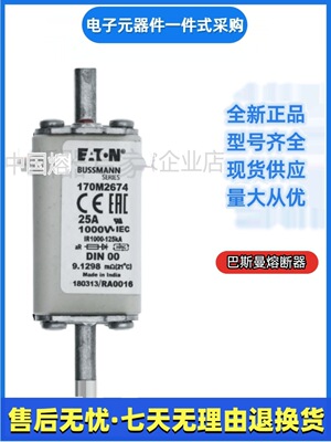 巴斯曼 bussmann 熔断器 170M3541 170M4531 170M4532 170M4533