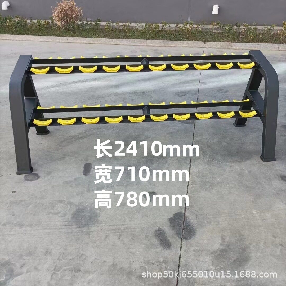 哑铃架子家用男士哑铃三角小支架收纳3对6对健身房商用哑铃架套装