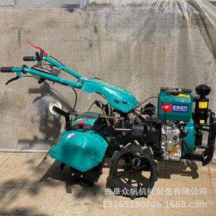 玉柴四驱大直连微耕机全齿轮柴油机多功能旋耕开沟机水旱两用农用