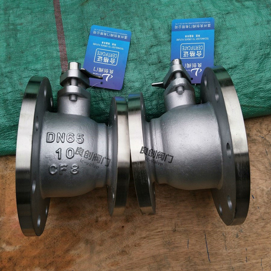 不锈钢放料球阀FQ41F-16P DN65XDN100变径放料放料球阀