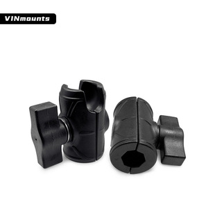 迷你便携短款平板支架连杆兼容RAM1英寸球头5cm尼龙卡扣连杆