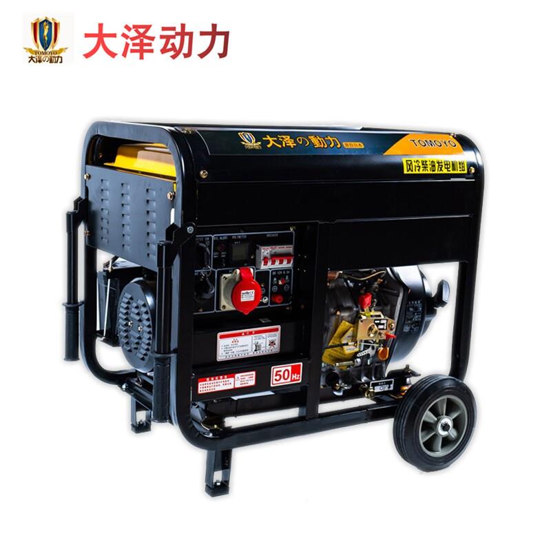 大动力5k1TO14000E0kw开架小w功率220V/轻380V便柴油发泽电机