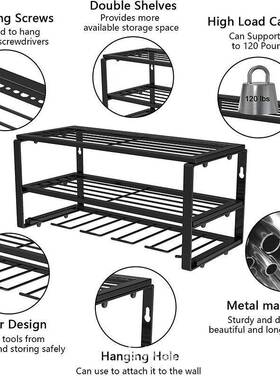 理动工具整理器壁挂式车库工具整器和IVM储物电电架重型金属钻工