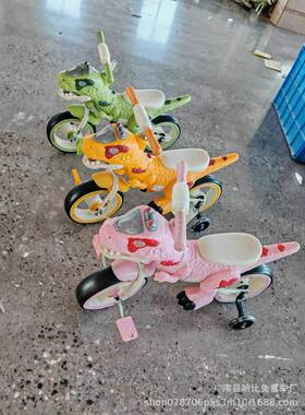 儿恐龙衡车3一6岁婴童幼儿宝宝学车无脚踏滑步可平坐步AL101354两