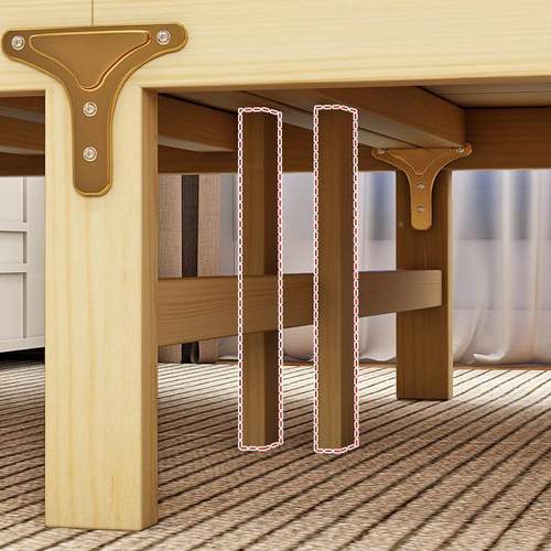 折叠床实木0cm单休人床办公室午1床家用.2米硬板木质床租TBA房小9