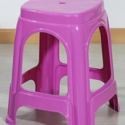 （10个装QKG）塑料板凳高子家用加厚餐凳凳椅子耐用熟简约成人方