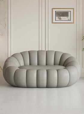 防猫南瓜沙发现代简约小户VYD型抓直榻排闲榻米客厅可睡休可躺沙