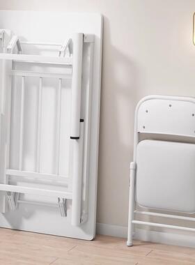 家用折叠桌电桌学习学桌子生写RGL字简易书桌出租房桌餐桌摆脑摊