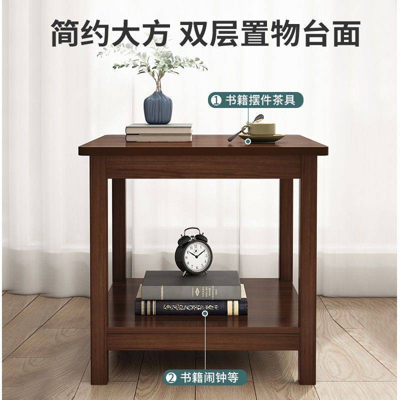 边几客厅角落小方桌简约现代卧室沙发侧边桌子迷你家用小角几茶几