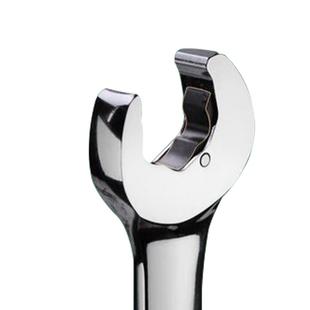 口式棘轮扳手扭力豁口油管活动扳手可换开式头插口棘轮401扳手