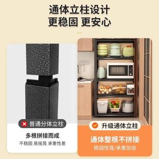 厨房置物架货架多层家用厨房超市铁架子仓库阳台落地储物架仓储展