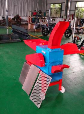 家用220v101152草揉搓设备青牧苜蓿贮草养片殖粉碎机锤式碎草机