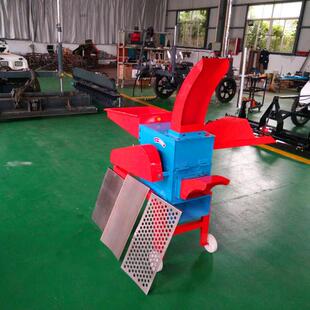 家用220v101152草揉搓设备青牧苜蓿贮草养片殖粉碎机锤式碎草机