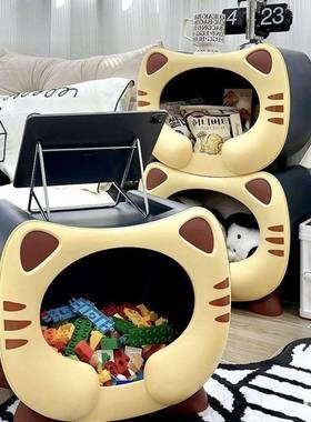 儿房童头柜男KUU孩女孩创意爱卡通柜子卧室床可边玩具收纳柜收纳