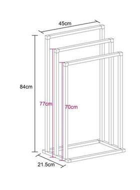置置地式浴室VZL巾物架立式毛巾浴缸架省空间窄缝简约浴架架轻奢