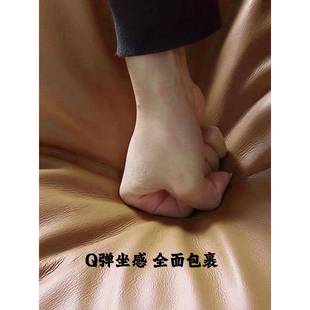 法复米风公古寓卧室一二小沙发猫抓皮双人沙式 发小户ITY型客厅皮