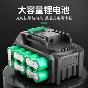 美耐特电动修枝剪大功率园林电动修剪机加长杆果树高枝智能电剪