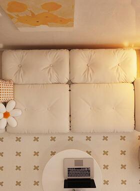 免IQL户型沙发床小客厅出租屋公寓现简约卧室可折叠洗布艺小沙厂