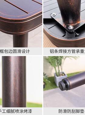 户室外桌组合铸铝别墅庭椅院露23821-1台外几欧式椅茶子休闲酒店