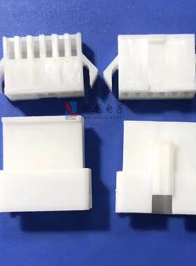 SM-6P空中对公胶壳2接.5-JWC6YLD玩具条形E连器接插接件白色1000
