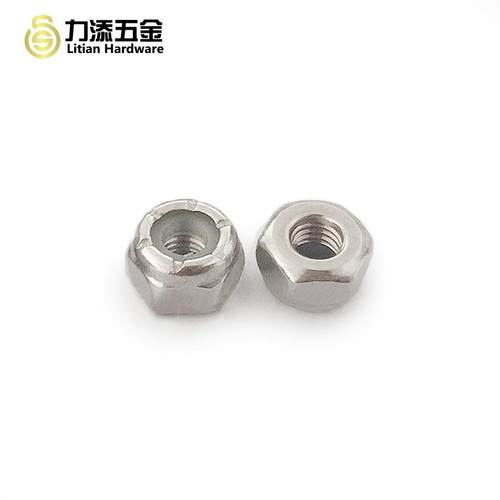 锈TTO不钢美制薄型尼龙螺母304AN/SIASMEB18.16.4#406#362108-厚