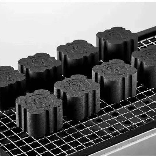 √速燃烧烤碳 果木炭  苹果木制作木炭 无烟木炭户外烧烤煮茶机制