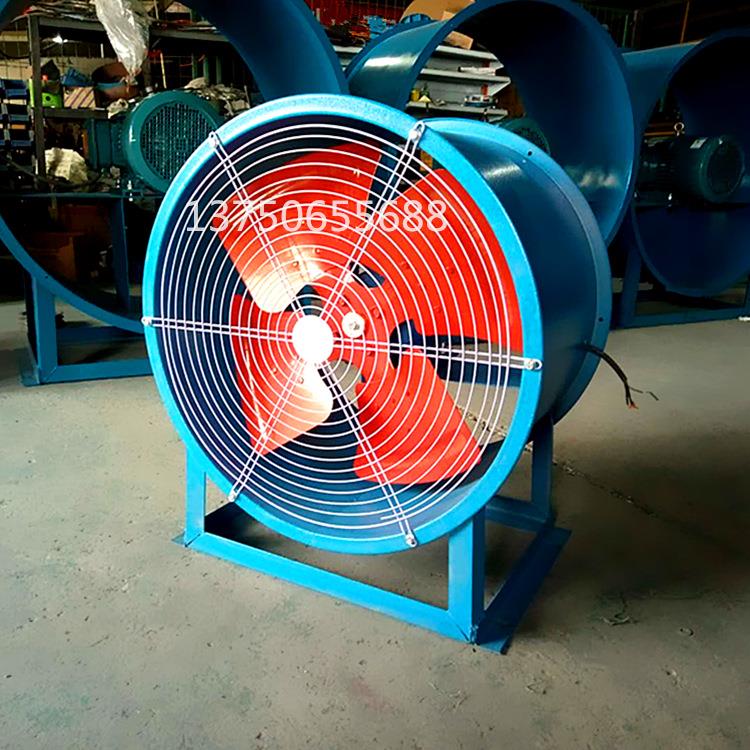 SF岗位式轴流风机工业厂房强力通风管道低噪静音排风机3KW-380V