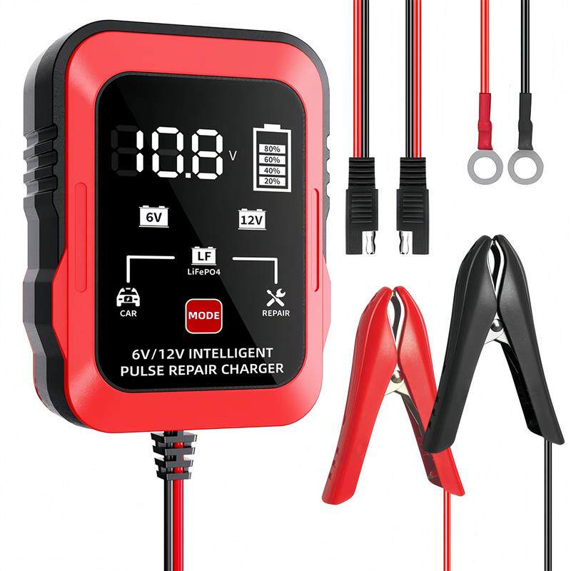 适配超薄6V 12V充电器 (ASE转接线) 摩托车割草机 汽车电瓶充电器