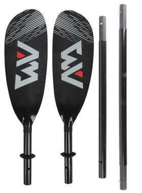 适配/KP3四节全碳纤维双头桨皮划艇独木舟钓鱼船双