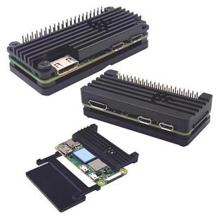 树莓派Zero WH/2W通用铝散热器金属固定外壳被动散热带导热贴