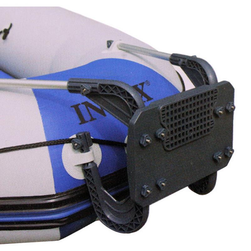 适配68624充气船皮划艇专用橡皮船外机马达推进器支架挂机板