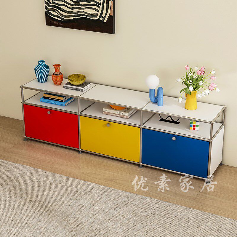 电视柜客厅2025新款落地收纳储物柜一体和茶几一套轻奢高级感组合