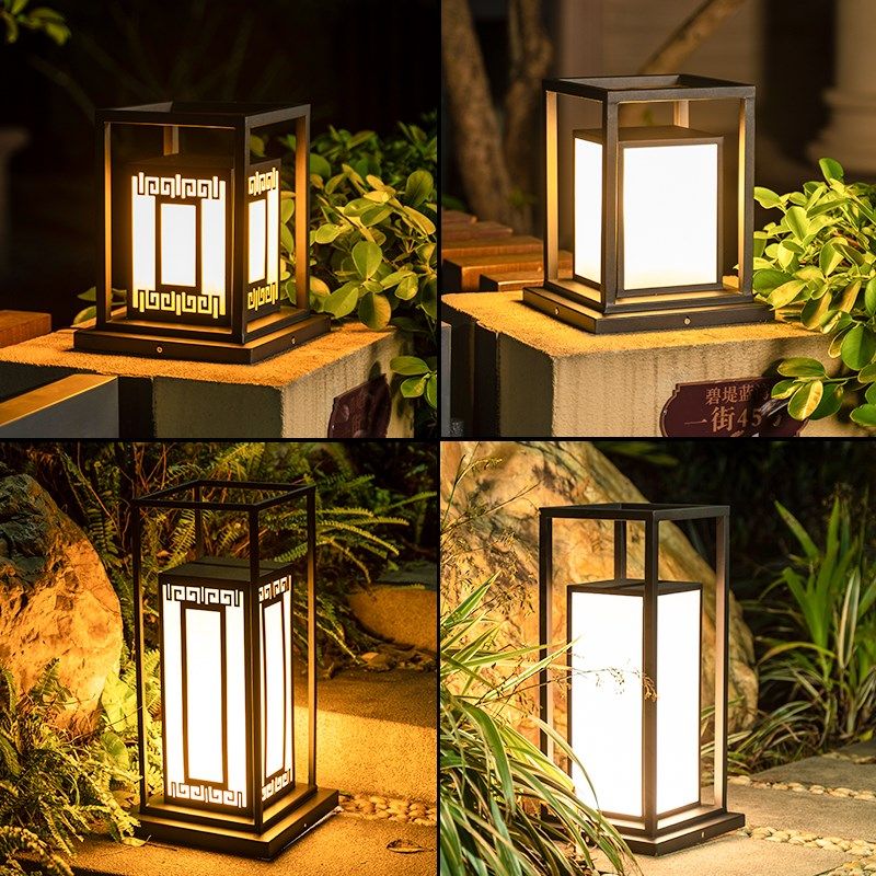 太阳能草坪灯户外防水新中式花园别墅景观庭院灯室外工程公园地灯,家装灯饰光源,草坪灯,淘宝优惠券,粉丝福利购,淘宝优惠卷