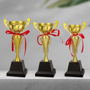 金属奖杯定运动比赛冠亚季军颁奖金银铜奖杯足球篮球荣誉订制定做