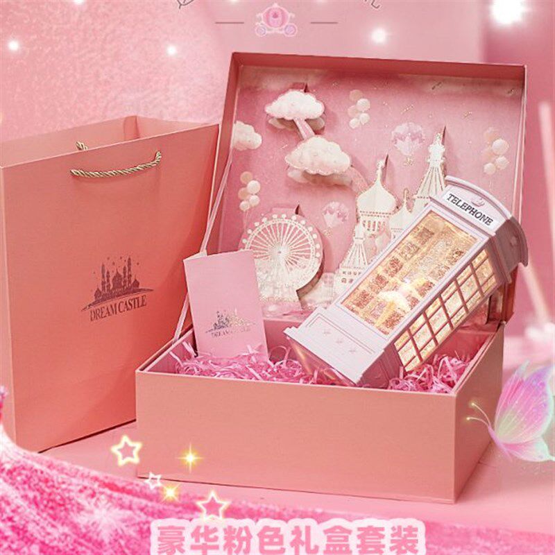 八音盒音乐盒儿童可旋转跳舞芭蕾公主水晶球送女生小女孩生日礼物